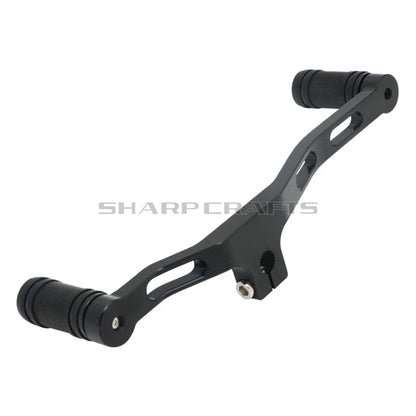 For Harley Dyna Street / Fat Bob Low Rider Super / Wide Glide Motobike CNC Mid-Controls Heel Toe Shifter Lever Shift With Pegs