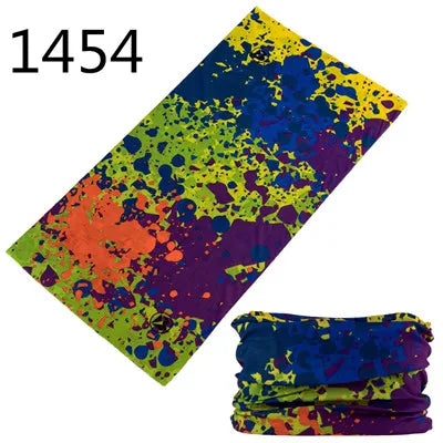 1401-1450 Magic Scarf Outdoor Sports Bicycle Headband Bike Cycling Bandana Neck Tube Warmer Bandanas Scraf Men Hiking Headband