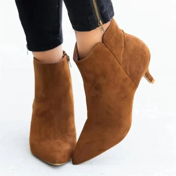 Women Knee high Boots Autumn Winter Lace Up Flat Shoes Sexy Steampunk PU Retro Buckle women shoes Ladies Snow Boots yui8