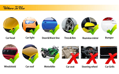 4PCS Fire Flame Sticker For Motor Body Parts Decoration Waterproof Flame Decal Motorcycle Reflective Stickers
