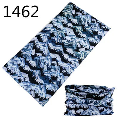 1401-1450 Magic Scarf Outdoor Sports Bicycle Headband Bike Cycling Bandana Neck Tube Warmer Bandanas Scraf Men Hiking Headband