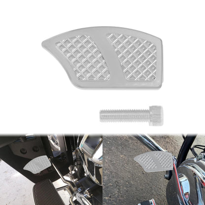 Motorcycle Front Floorboards Passenger Footboard Male Mount Foot Pegs Black/Chrome Footrest For Harley Softail Dyna XL Touring