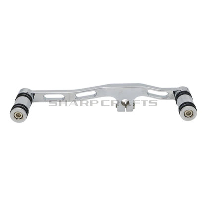 For Harley Dyna Street / Fat Bob Low Rider Super / Wide Glide Motobike CNC Mid-Controls Heel Toe Shifter Lever Shift With Pegs
