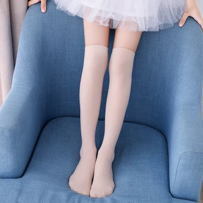 Spring/autumn over the knee socks kids baby girl Boy Football Stripes velvet school dance long toddler stocking calcetines rayas