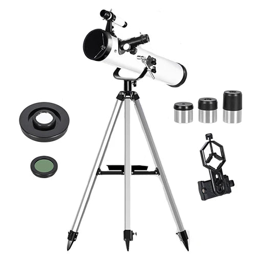 Professional Astronomical Telescope, 875X Reflective Monocular, Astronomic HD, Space Stargazing, Bird Watching, Gift for Kids
