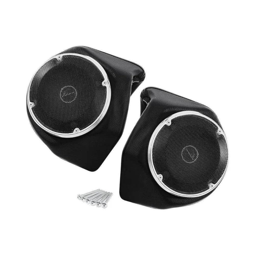 Motorcycle King Trunk LED Tail Light Speakers For Harley Touring Road King Street Glide Electra Glide 2014-2025