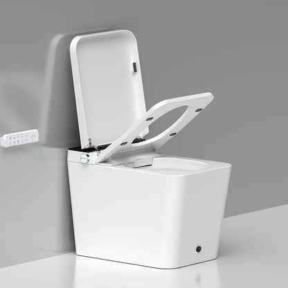 Tankless Auto Opening Smart Toilet Seat Black Intelligent Wc Toilets