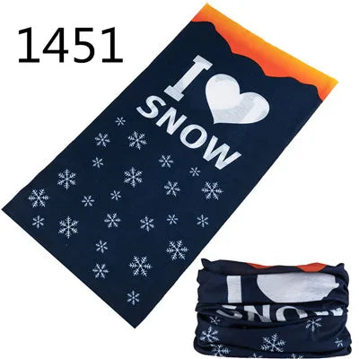 1401-1450 Magic Scarf Outdoor Sports Bicycle Headband Bike Cycling Bandana Neck Tube Warmer Bandanas Scraf Men Hiking Headband