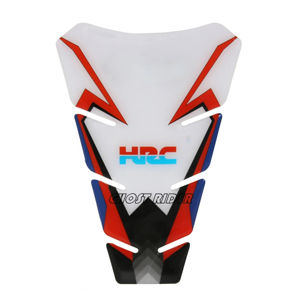 Motorcycle Chrome CBR HRC Decal Fuel Tank Cap Cover Sticker Pad For Honda CBR600RR CBR1000RR REPSOL CBR900 CBR929 CBR954 CBR250