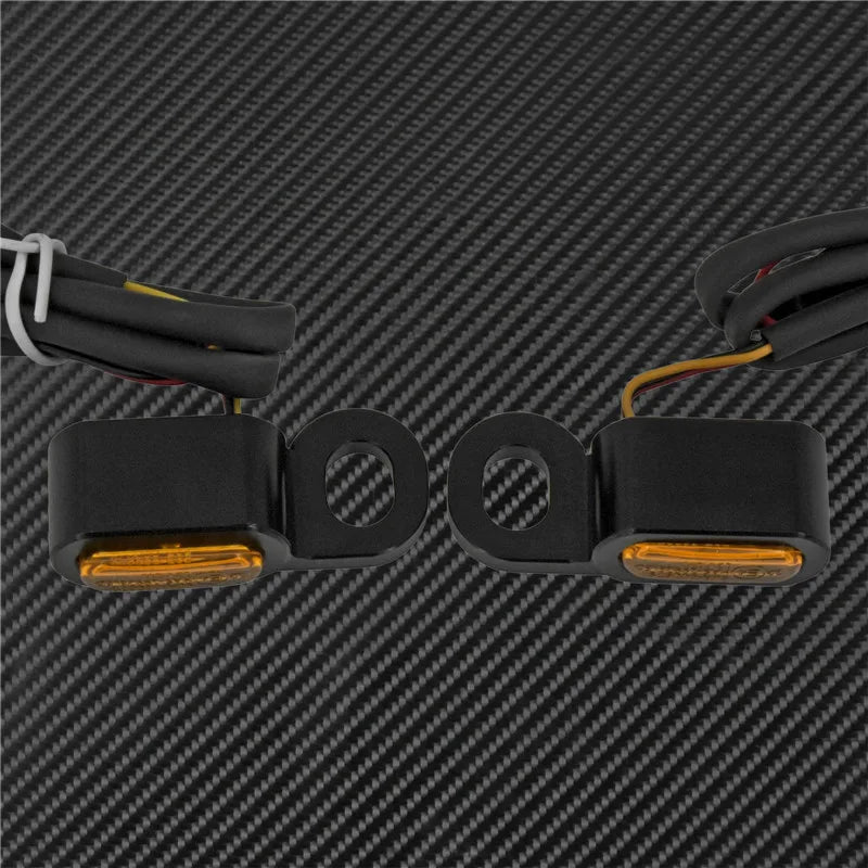 Motorcycle LED E Mark Turn Signal Light Indicator Mini Running Lamp For Harley Softail Touring Sportster XL 883 1200 FLHX Fatboy