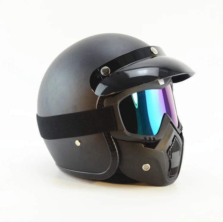 Protective Motorcycle Face Mask Removable Full Face Tactical Motorcycle Helmet Goggles Riding Motocross Glasses Moto Accessories