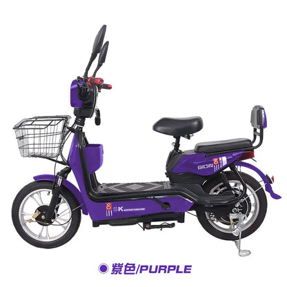 Manufacturer Cross-Border Wholesale Ultra-Light Electric City Bike New National Standard Universal Lightweight 48v 350w Ebike