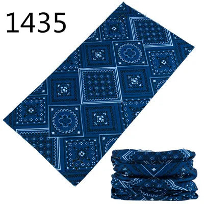 1401-1450 Magic Scarf Outdoor Sports Bicycle Headband Bike Cycling Bandana Neck Tube Warmer Bandanas Scraf Men Hiking Headband