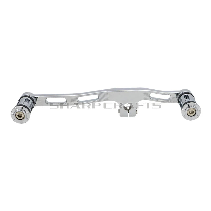 For Harley Dyna Street / Fat Bob Low Rider Super / Wide Glide Motobike CNC Mid-Controls Heel Toe Shifter Lever Shift With Pegs
