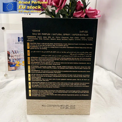 USA Eu Stock 2-5 Days Delivery Premium Perfume with Lasting Woody, Spicy, Fresh, Elegant and Luxurious Cologne Elegant