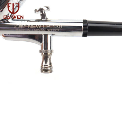 Dual-Action Airbrush with 0.2mm 0.3mm 0.5mm Nozzle Set Gravity Feed Pistol Pneumatic Kit For Cake Model Painting Makeup Tattoo