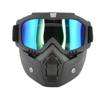Protective Motorcycle Face Mask Removable Full Face Tactical Motorcycle Helmet Goggles Riding Motocross Glasses Moto Accessories