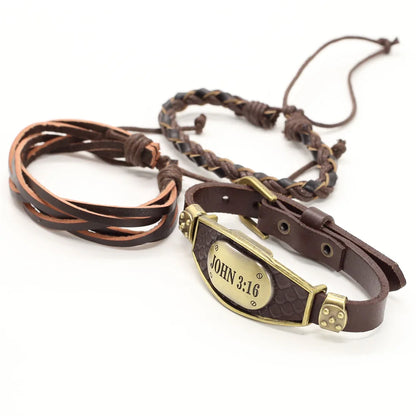 Alloy Scorpion Charm Braided Leopard Genuine Men Leather Bracelets For Women Wrap Wristbands Bangles Homme Wholesale Jewel