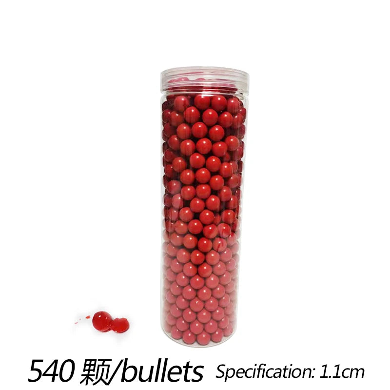 Random color shipping Outdoor game CF shooting paintball specification 1.1cm paint ball/paint paintball