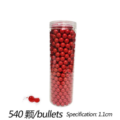 Random color shipping Outdoor game CF shooting paintball specification 1.1cm paint ball/paint paintball