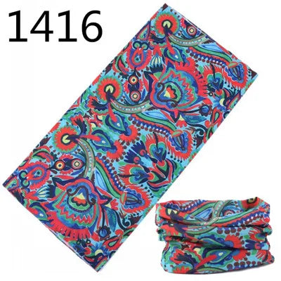 1401-1450 Magic Scarf Outdoor Sports Bicycle Headband Bike Cycling Bandana Neck Tube Warmer Bandanas Scraf Men Hiking Headband