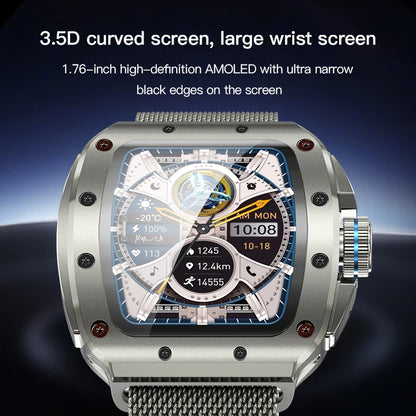 2025 Chain V68 Ultra Smart Watch for Men D200 D11 D18 D58 Pro LCD Display Waterproof IP67 Compass Fashionable Smartwatch