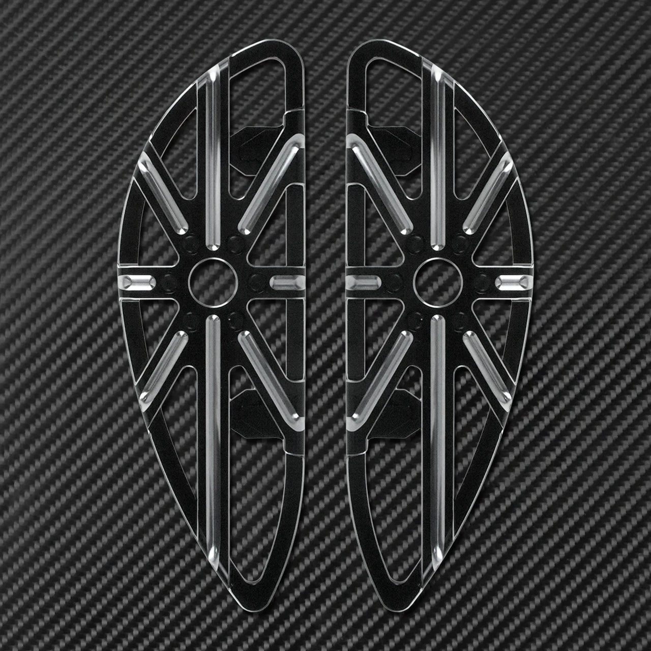 Motorcycle Floorboard Front Rear Footrest Driver Footpeg Passenger Pedal For Harley Touring Electra Street Glide Dyna Softail FL