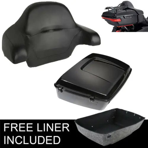 Motorcycle Trunk Luggage Rack Top Rail For Harley Touring Road King Street Glide Special Road Glide FLTRX 2014-2025 2018 19