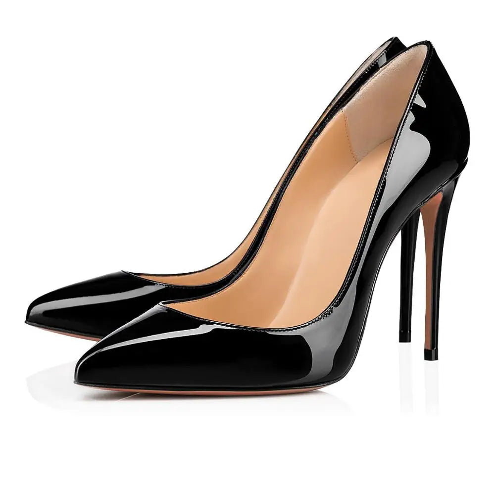 Latest Fashion Women High Heel Brand Party Shoes Office Stiletto High Quality Factory Handmade Ladies Shoes