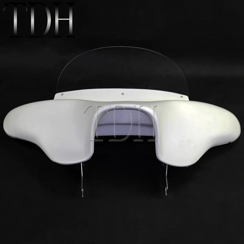 Batwing Fairing Windshield Hardware Kit For Harley Touring Road King FLHR CVO 94-13 Headlight Cowl Deflector Bracket 6x9 Speaker