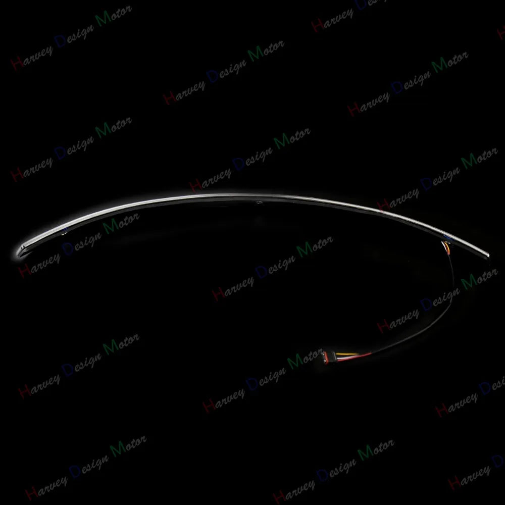 1X LED Windshield Trim For Harley Touring Electra Tri Glide Street Glide CVO 2014-2016 2017 2018 2019 2020 2021 2022 Models