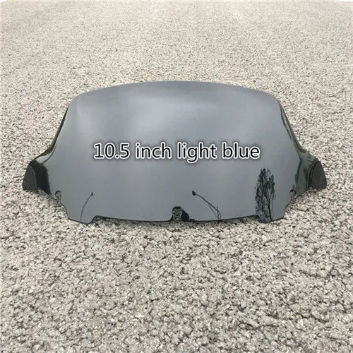 Black/Light blue/Clear4.5'' 7"10.5'' Windshield Fairing Windscreen Cover For Harley Electra Street Glide Touring 2014-2019