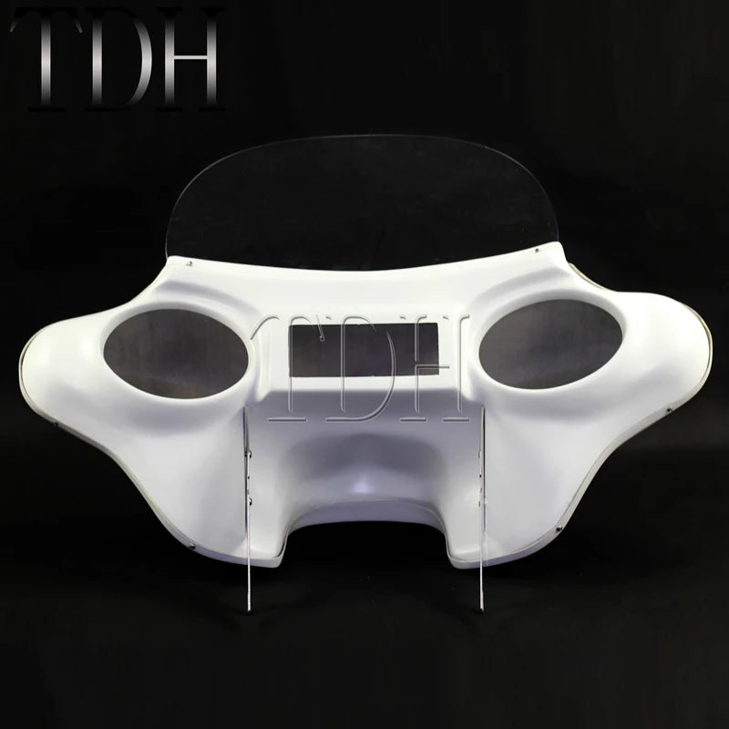 Batwing Fairing Windshield Hardware Kit For Harley Touring Road King FLHR CVO 94-13 Headlight Cowl Deflector Bracket 6x9 Speaker