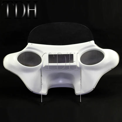 Batwing Fairing Windshield Hardware Kit For Harley Touring Road King FLHR CVO 94-13 Headlight Cowl Deflector Bracket 6x9 Speaker