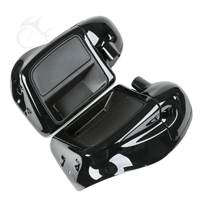 Motorcycle Lower Vented Leg Fairing + 6.5" Speakers W/ Grills For Harley Touring Electra Glide Road King Street Glide 2014-2024