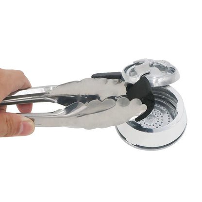 1pc Hookah Metal Shisha Tobacco Charcoal Tongs Tweezers For Sheesha Chicha Narguile Gadget