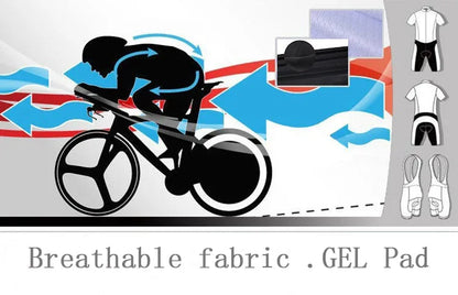 Team Ride with Pride Cycling Jersey Set, Road Bike Equipment, Men's Cycling Shirt, Quick Dry Bicycle Clothes, New