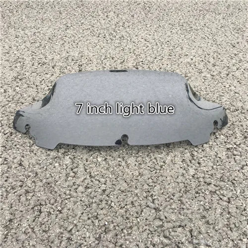 Black/Light blue/Clear4.5'' 7"10.5'' Windshield Fairing Windscreen Cover For Harley Electra Street Glide Touring 2014-2019