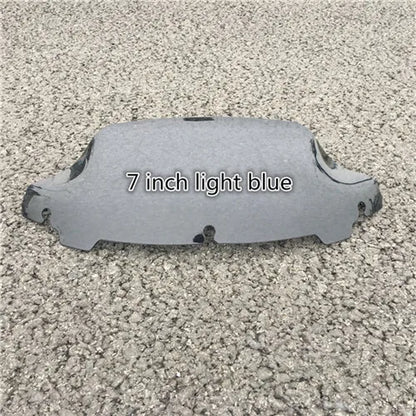 Black/Light blue/Clear4.5'' 7"10.5'' Windshield Fairing Windscreen Cover For Harley Electra Street Glide Touring 2014-2019