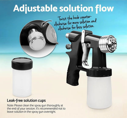 Professional Handheld Mist Spray Tan Machine for Salon and Home Use