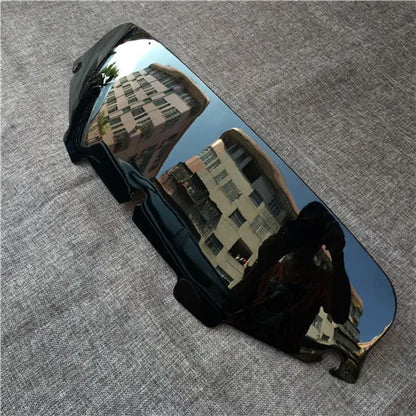 5"/6''/8"Motorcycle Black skull Windshield Fairing Windscreen For Harley Electra Street Glide FLHX Touring 1996-2013