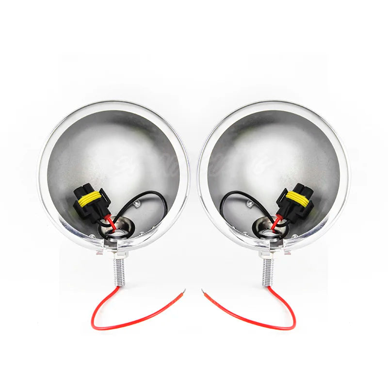 4.5 inch LED Fog Light Passing Light Match Housing Bucket Auxiliary Fog Lamp Bracket Turn Signal Light For Road King
