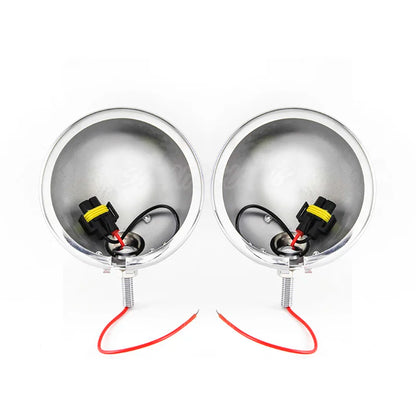 4.5 inch LED Fog Light Passing Light Match Housing Bucket Auxiliary Fog Lamp Bracket Turn Signal Light For Road King