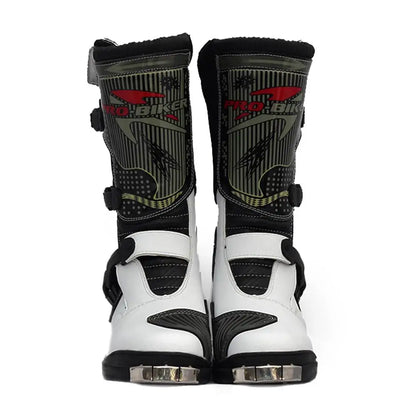 Motorcycle Boots Men Waterproof PU Boots Anti-drap Moto Boots Motocross Motorcycle Shoes Protection Motorcycle Long Thigh Boots
