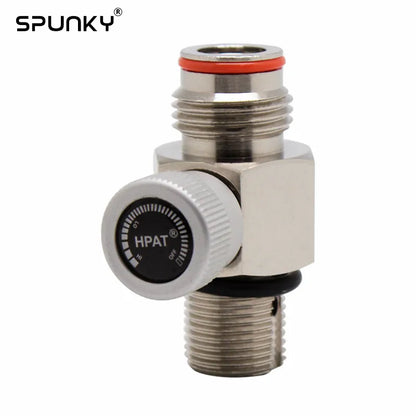 Paintball CO2 Tank Valve with On/Off Thread M18X1.5