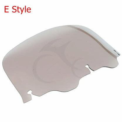 Motorcycle 8" Batwing Inner Outer Fairing Windshield For Harley Touring Electra Glide Street Road King 1996-2013