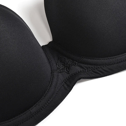 YANDW New Simple Solid Bra Underwire Bras For Women Sexy Everyday Plus Size Multiway Bralette 32 34 36 38 40 42 44 B C D E F G H
