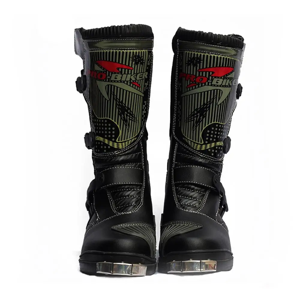 Motorcycle Boots Men Waterproof PU Boots Anti-drap Moto Boots Motocross Motorcycle Shoes Protection Motorcycle Long Thigh Boots