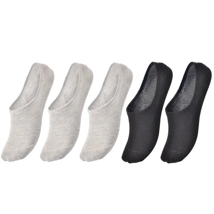 5 pairs of boys girls children  soft invisible socks low  casual cotton leisure sailing anti-skid stealth non-display
