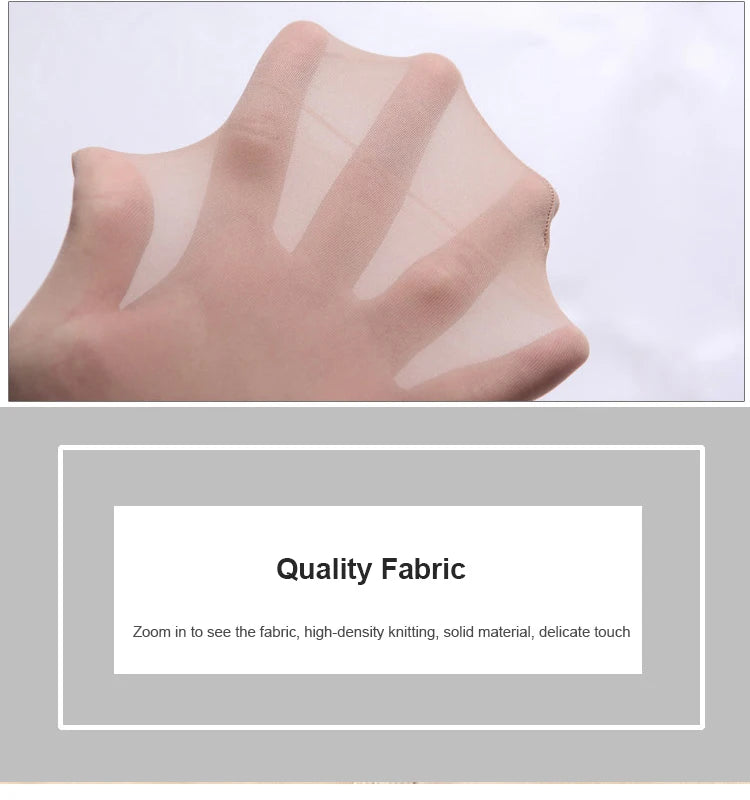 Summer Thin Large Size Tights Anti-hook Tear Resistant Super Elastic Magical T Crotch Seamless Pantyhose Plus Size Nylons Lady